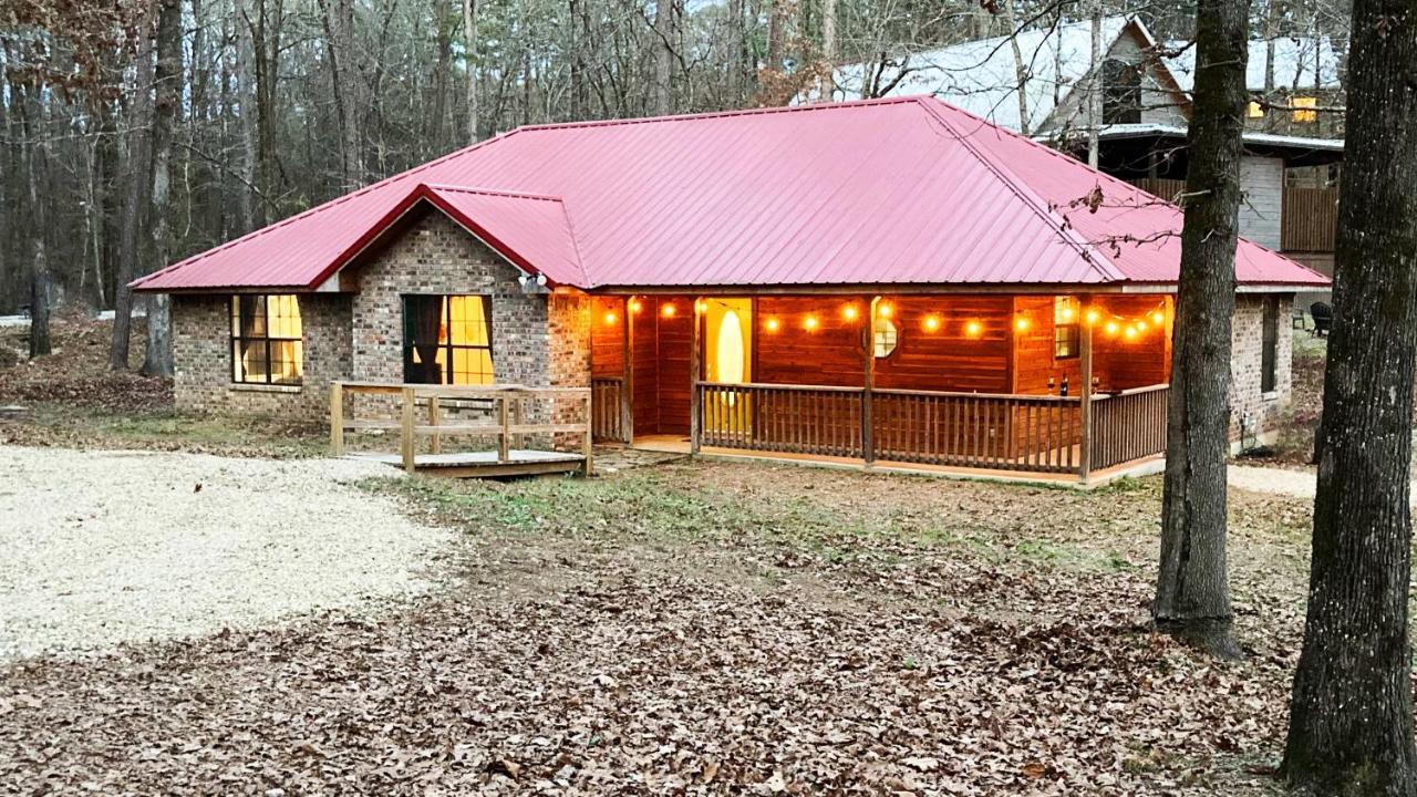 3Bd Cabin Family Fun Arcade Games Fire Pit 5 Min From Lake Fishing Hunting Брокен-Боу Экстерьер фото
